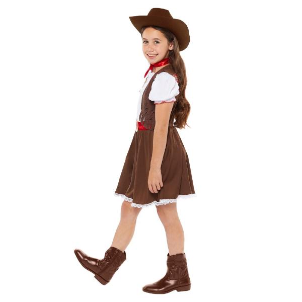 Western Cowgirl Kids Costume - 12 - 14 Years