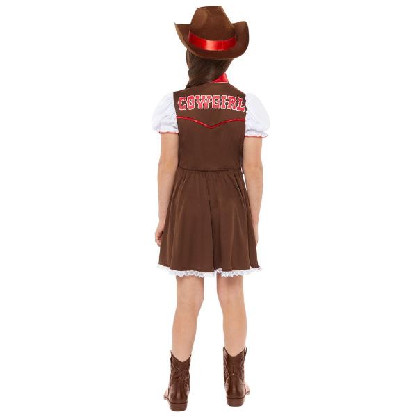 Western Cowgirl Kids Costume - 3 - 4 Years