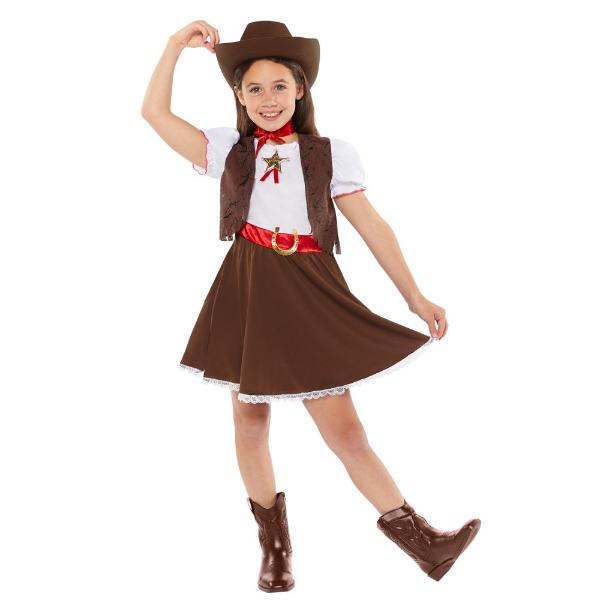 Western Cowgirl Kids Costume - 12 - 14 Years