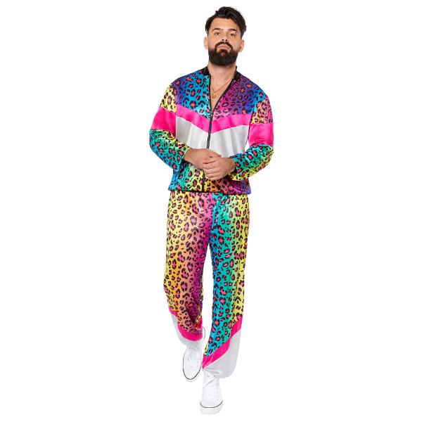 Neon Animal Shell Suit Unisex Costume - Small