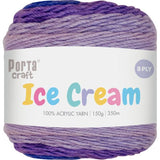 Load image into Gallery viewer, Blueberry Swirl Ice Cream Yarn 150g - 8 Ply
