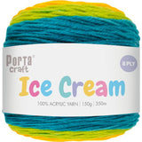 Load image into Gallery viewer, Sherbert Swirl Ice Cream Yarn 150g - 8 Ply
