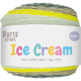 Load image into Gallery viewer, Lemon Meringue Ice Cream Yarn 150g - 8 Ply
