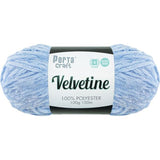 Load image into Gallery viewer, Bright Blue Velvetine Polyester Yarn 100g - 10ply
