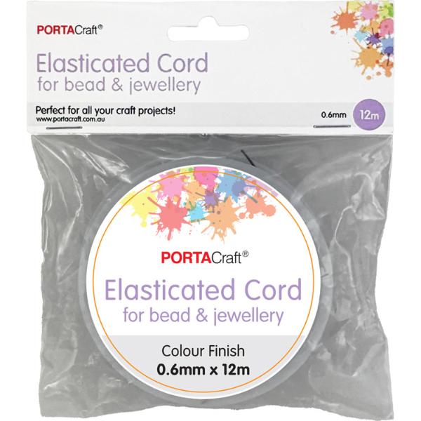 Assorted Elasticated Jewellery Cord - 12m