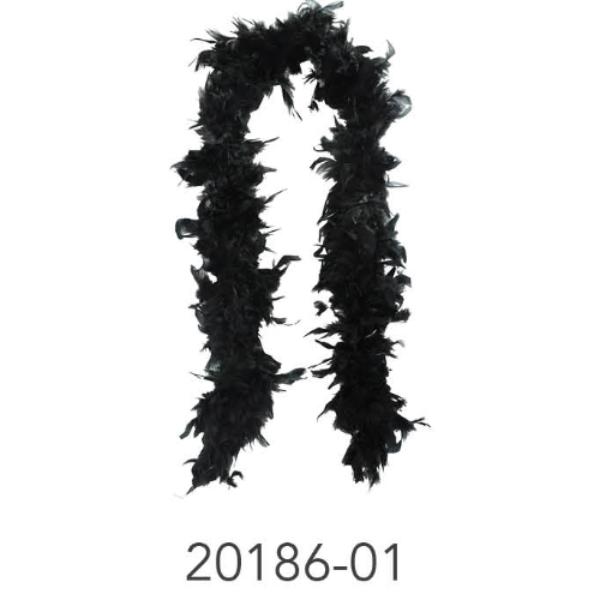 Black Feather Boa