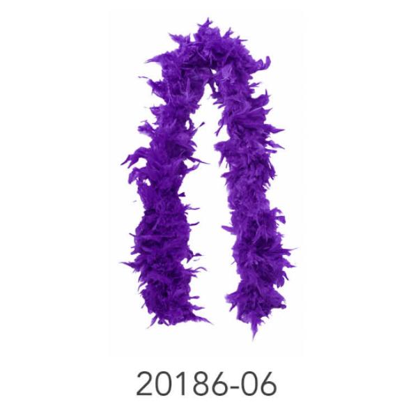 Purple Feather Boa