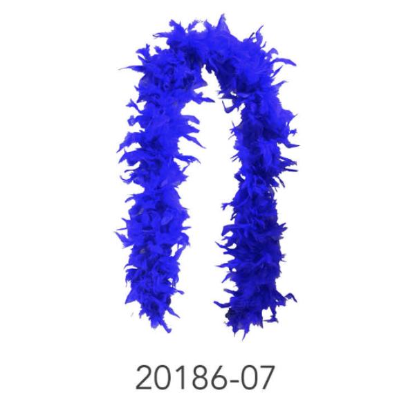 Dark Blue Feather Boa