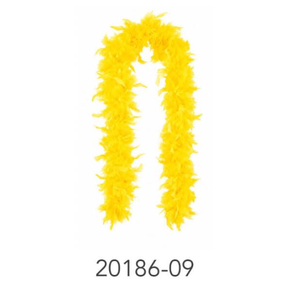 Yellow Feather Boa