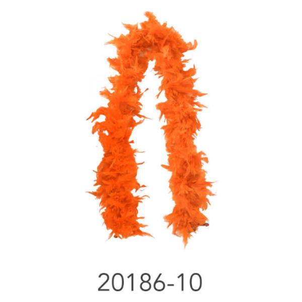 Orange Feather Boa