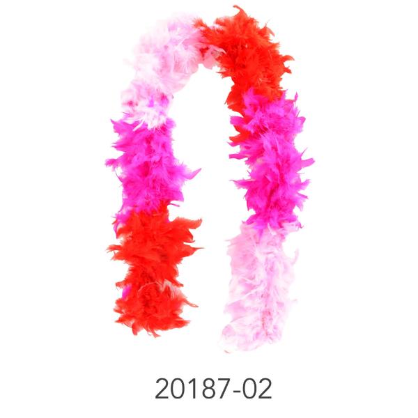 Mixed Pinks Feather Boa