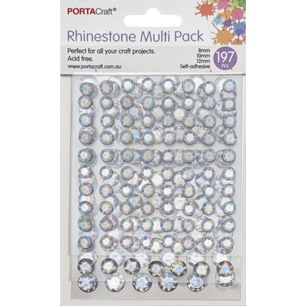 197 Pack Holographic Rhinestone Multi Pack