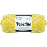 Load image into Gallery viewer, Lemon Velvetine Polyester Yarn 100g - 10ply
