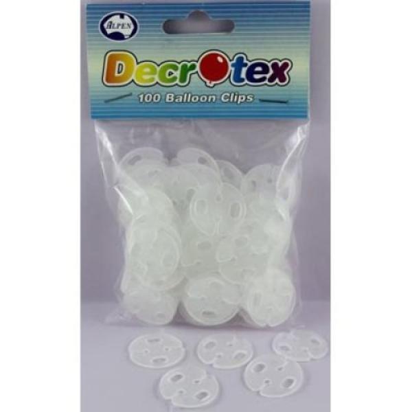 100 Pack Balloon Clips