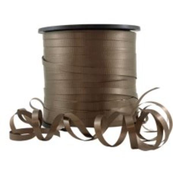 Chocolate Curling Ribbon - 460m