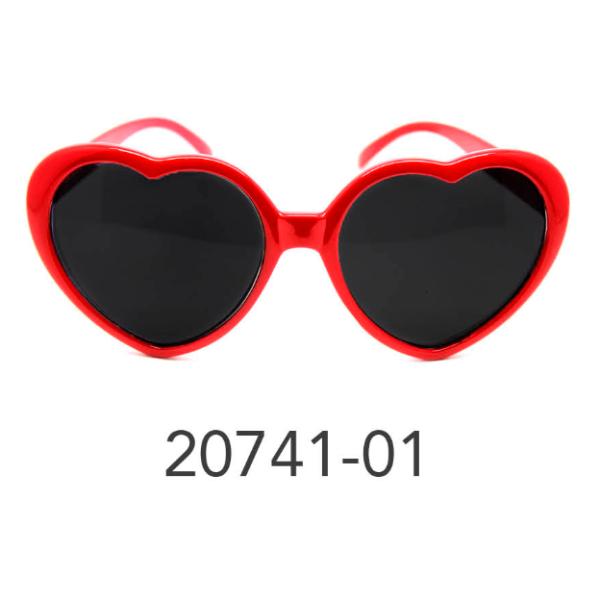 Red Heart Party Glasses