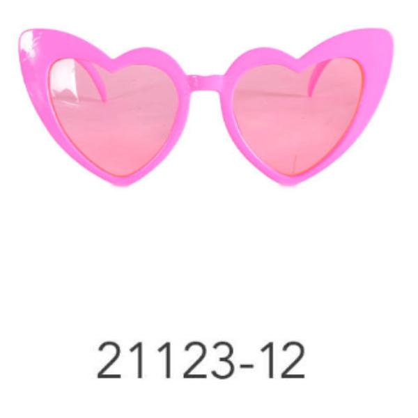 Pink Heart Party Glasses