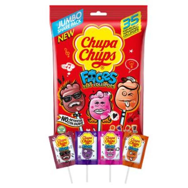 Chupa Chups Faces Bag - 210g