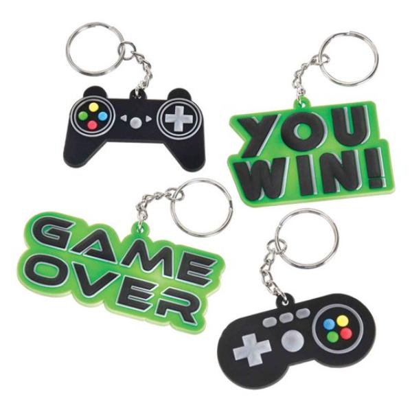 8 Pack Level Up Keychains