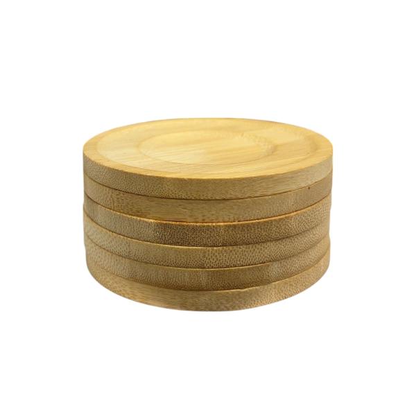 6 Pack Wooden Coasters