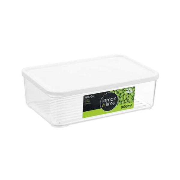900ml Fridge Food Storer - 18x12x6cm