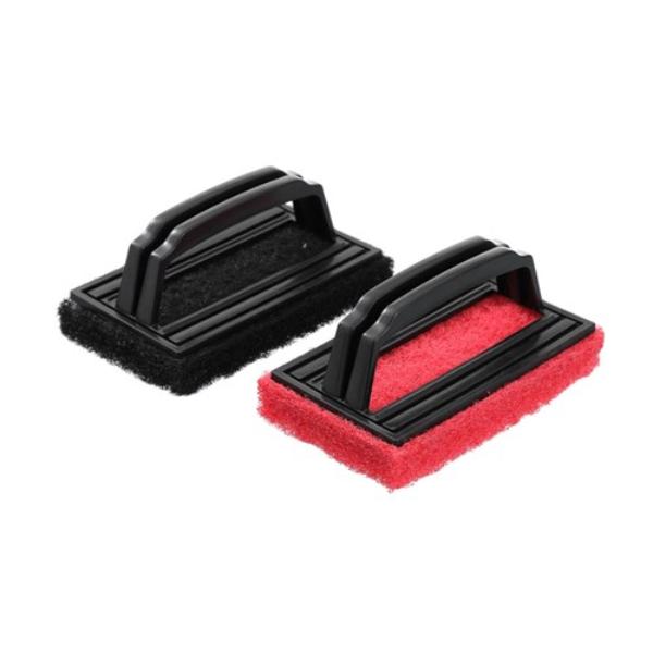 Scourer Scrubber With Handle - Assorted