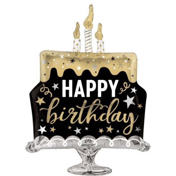Birthday Surprise XL Supershape Balloon - 73cm