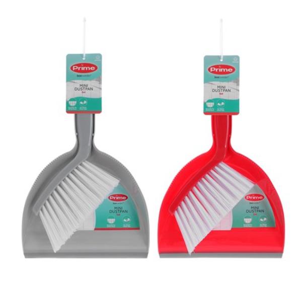 Mini Dustpan & Brush - Assorted