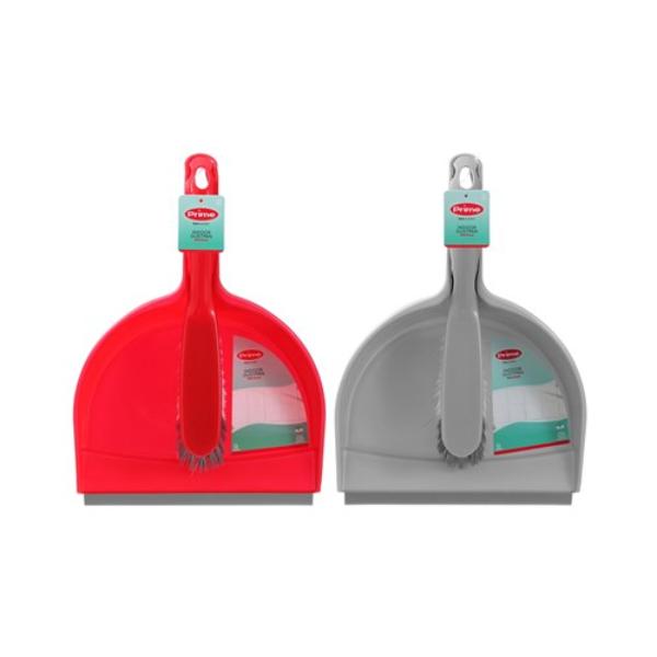 Essentials Dustpan & Brush - Assorted