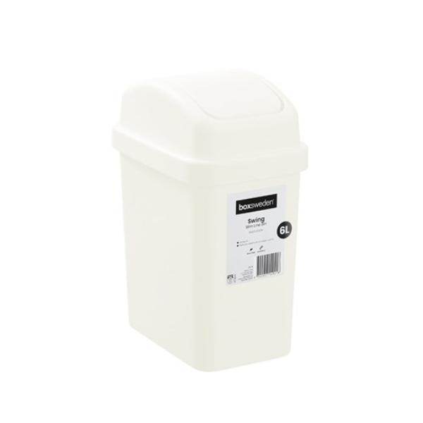 6L Slim Line Swing Bin