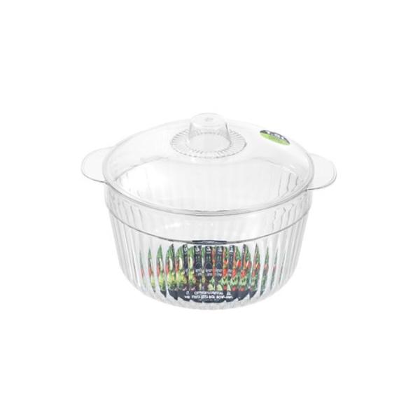 Crystal Vista Bowl With Lid 1.5L