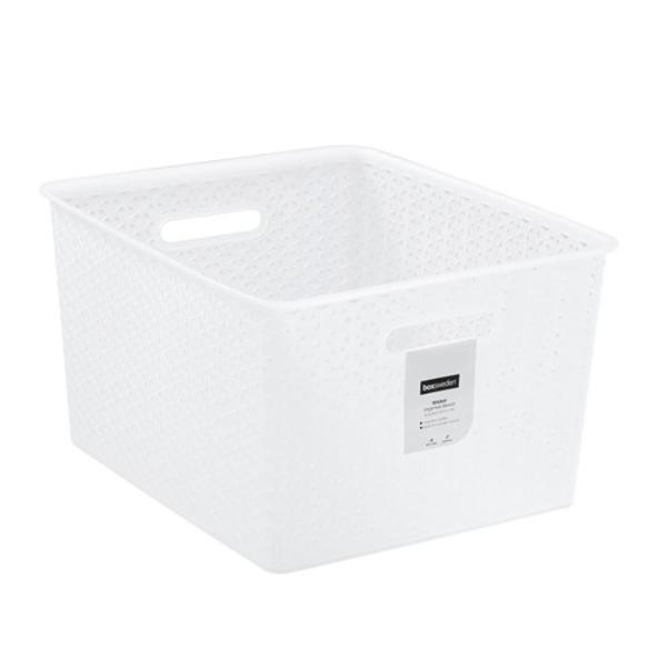 35L Wicker Frost Basker - 41.5x35x23.5cm