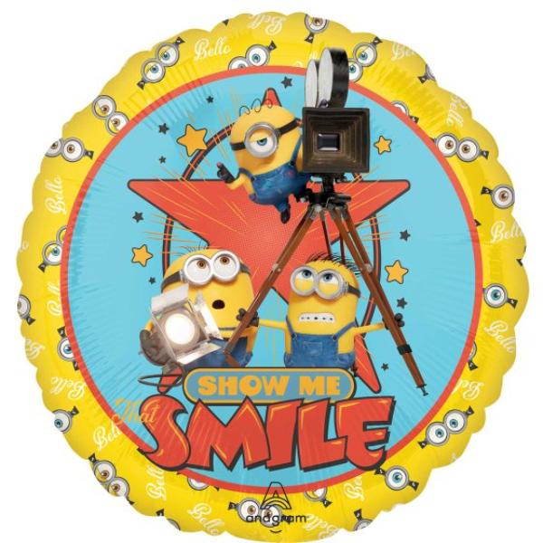 Minions 3 Show Me Smile Balloon - 45cm