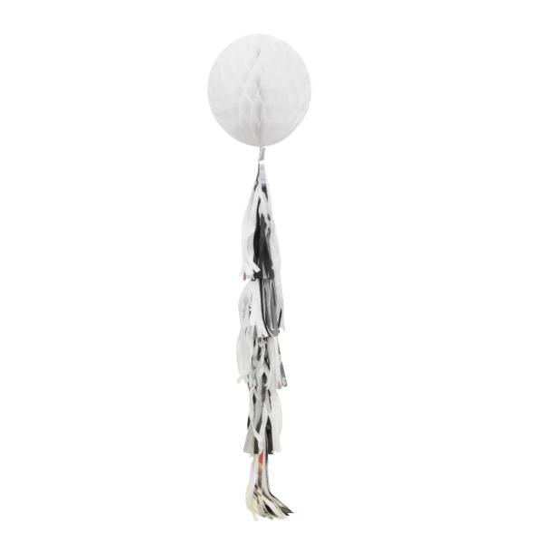 White Honeycomb Tassel - 80cm