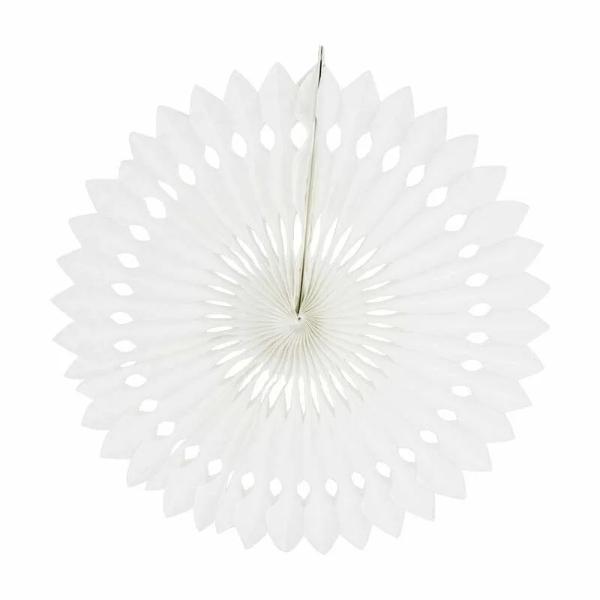 White Paper Fan - 40cm