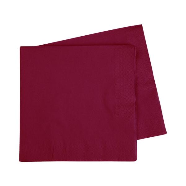40 Pack Wild Berry Lunch Napkins - 16.5cm