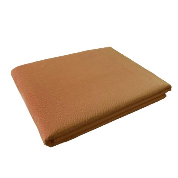 Luxe Acorn Brown Rectangular Paper Table Cover - 270cm