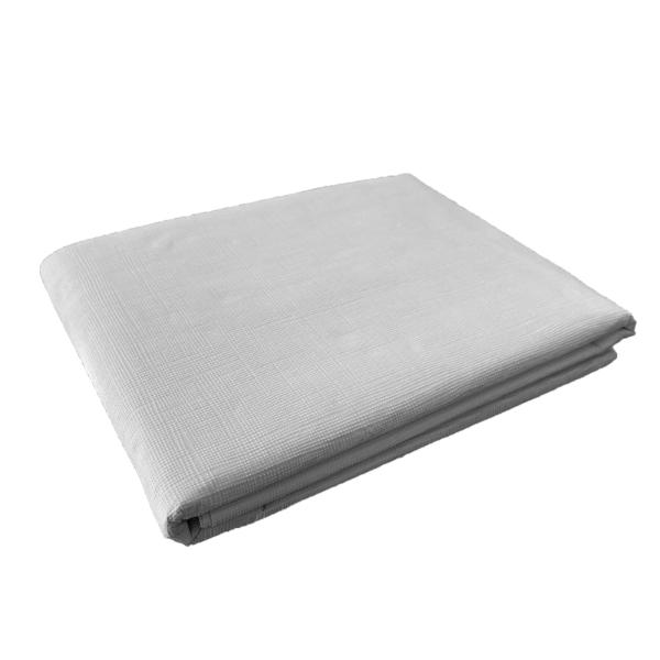 Luxe Cool Grey Rectangular Paper Table Cover - 270cm