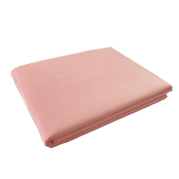 Luxe Rose Pink Rectangular Paper Table Cover - 270cm