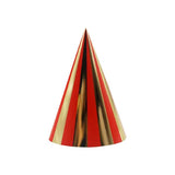 Load image into Gallery viewer, 6 Pack Red Gingham Paper Hat
