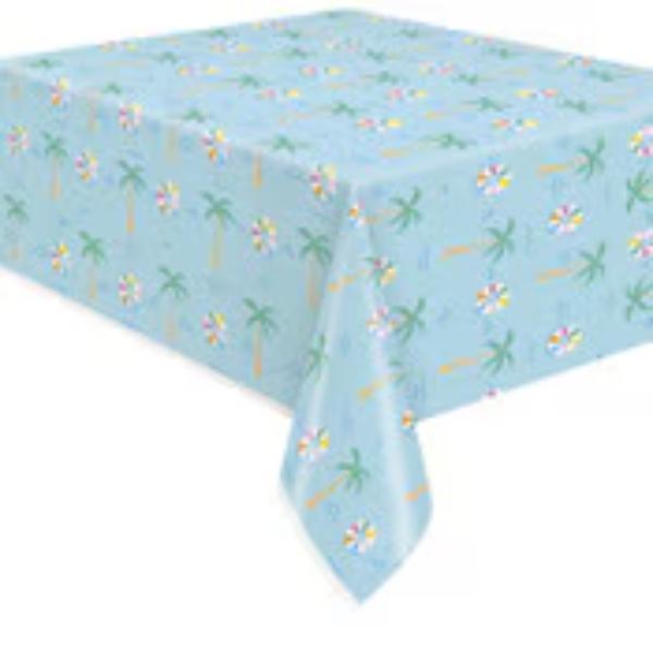 Vacay Mode Flannel Backing Tablecover - 137x213cm