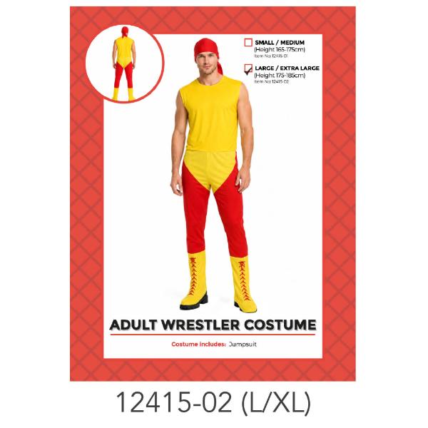 Mens Wrestler Costume - L/XL