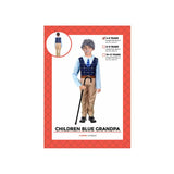 Load image into Gallery viewer, Children Blue Grandpa Costume - 4 - 6 Years
