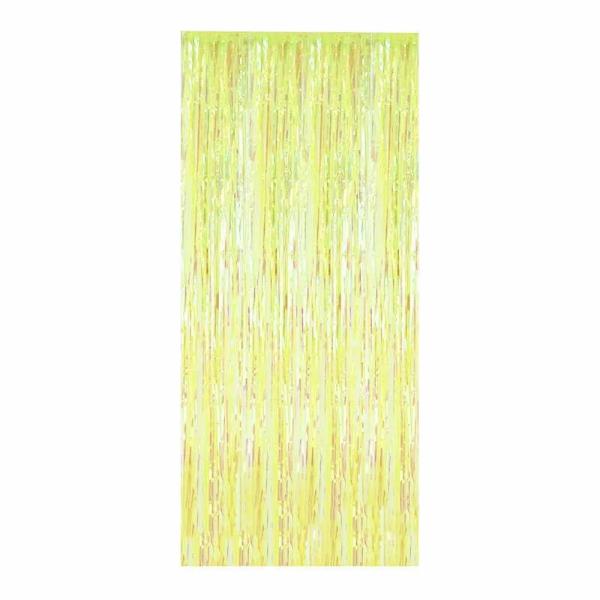 Yellow Iridescent Curtain - 90x200cm