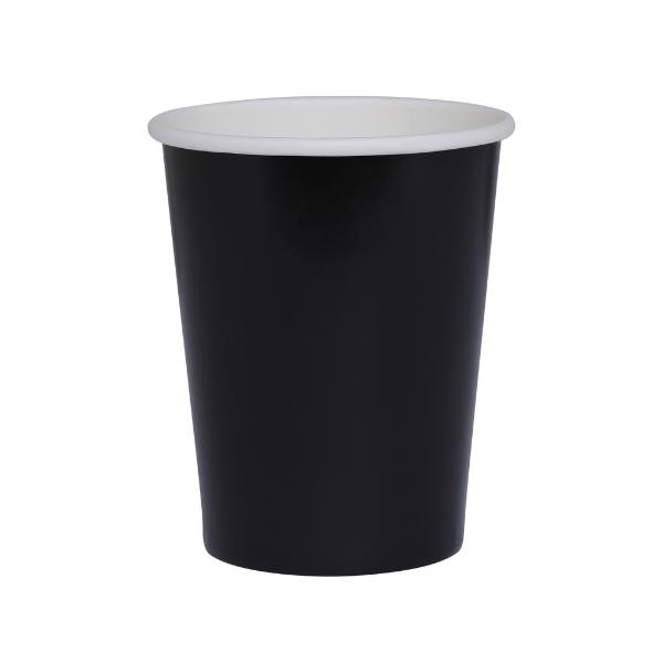 FS Paper Cup Black 260ml 20pk