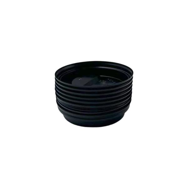 50 Pack Black Coffee Cup Lids