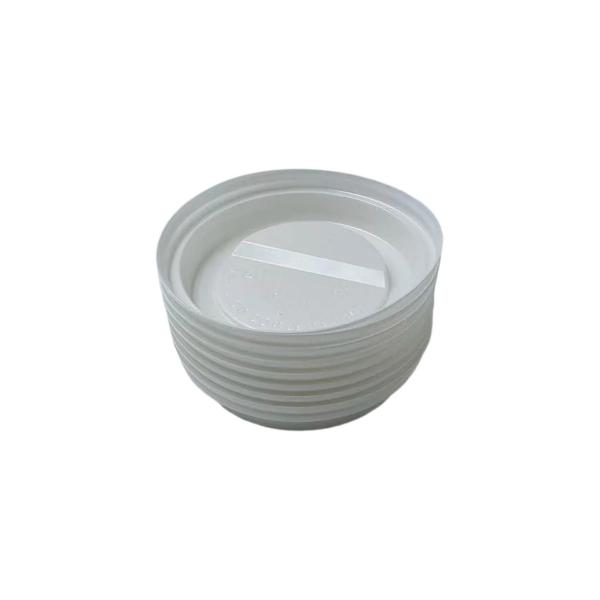 50 Pack White Coffee Cup Lids