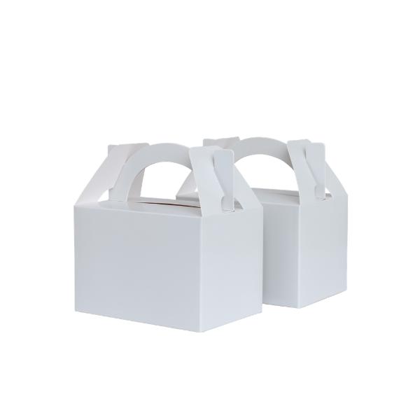 10 Pack Cool Grey Lunch Box - 12.5cm x 13.5cm x 8.5cm