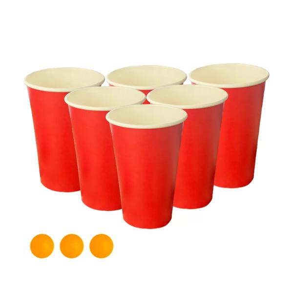 Beer Pong Drinking Game Set