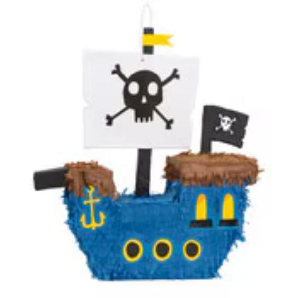 3D Pirate Ship Pinata - 50cm
